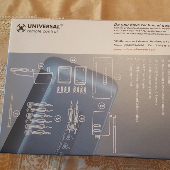 New Universal Remote Control MRF-350 RFSSize: 8.5 - Picture 1 of 8